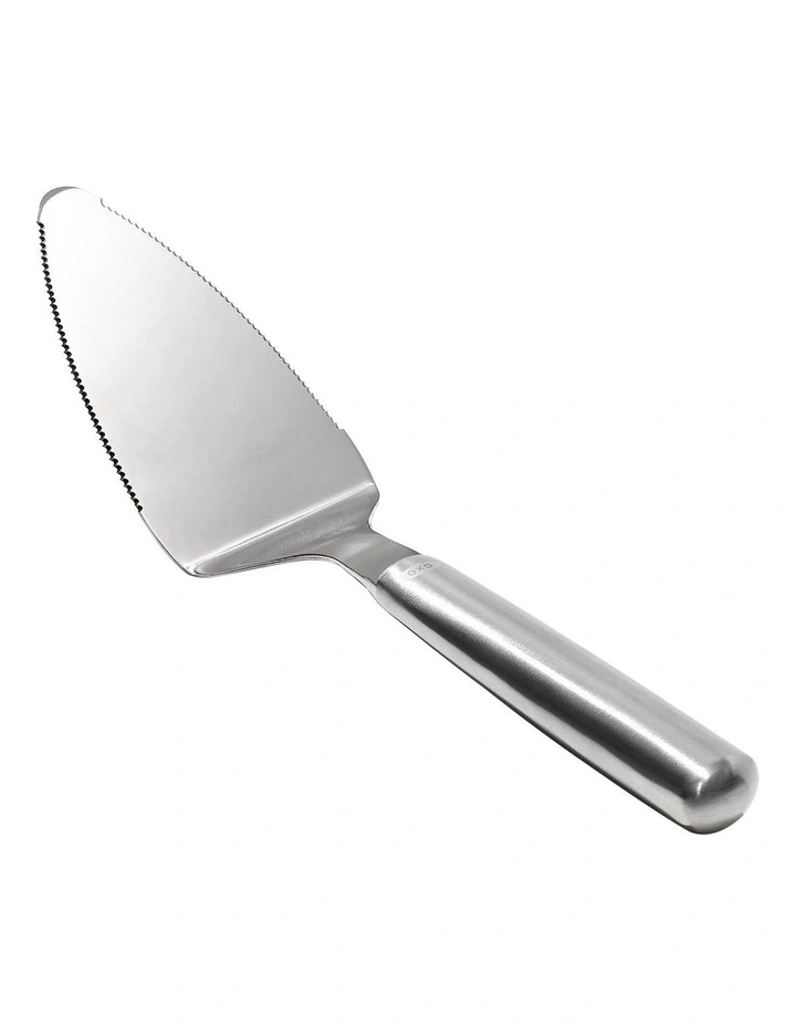 Steel Pie Server in Silver image 2
