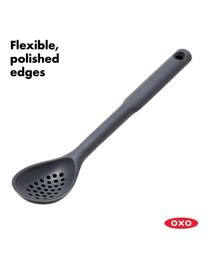 Slotted Spoon in Black image 3