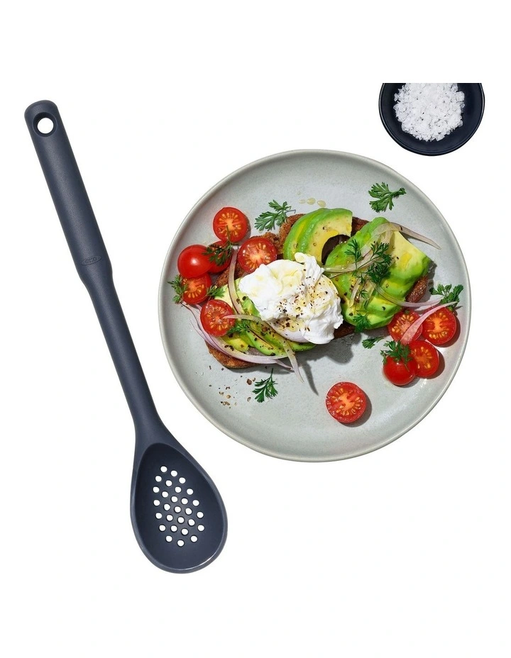 Slotted Spoon in Black image 7