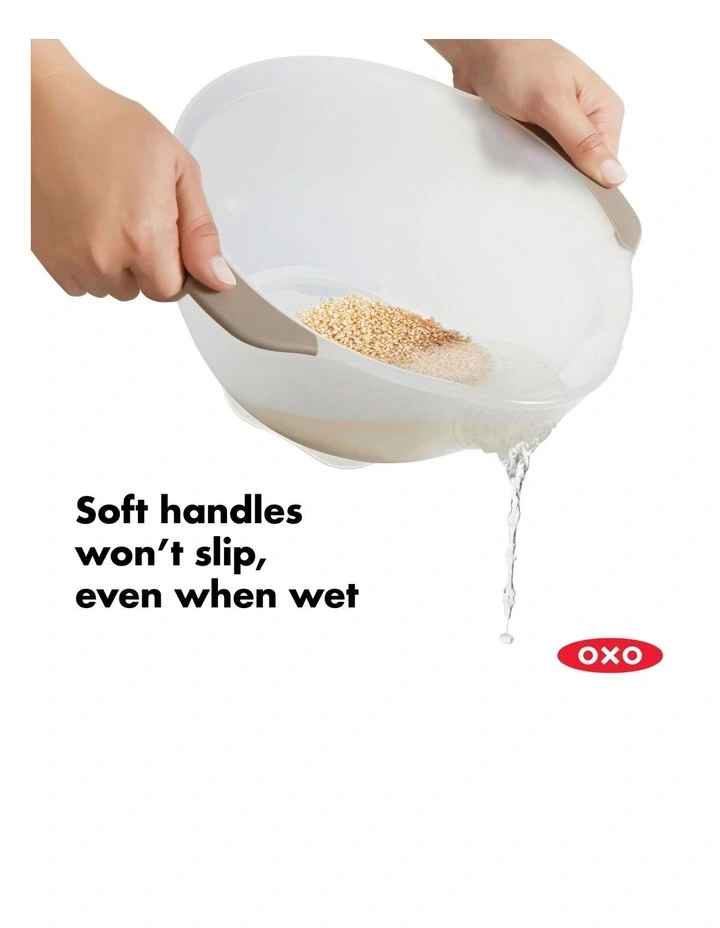 Rice & Grain Washing Colander in White image 6