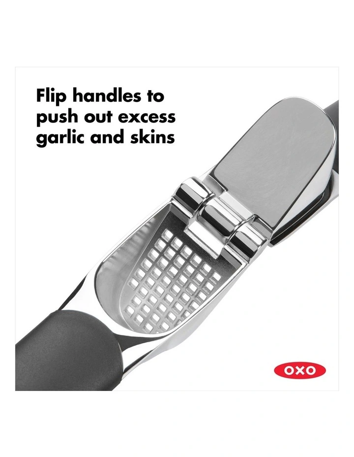 Garlic Press in Black image 5