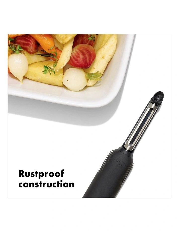 Swivel Peeler in Black image 4
