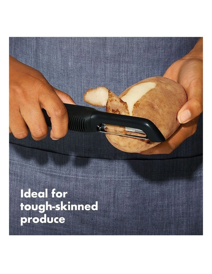 Swivel Peeler in Black image 6