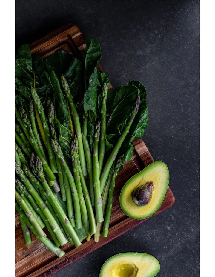 Traditional Cutting Board with Juice Canal Large in Brown image 6