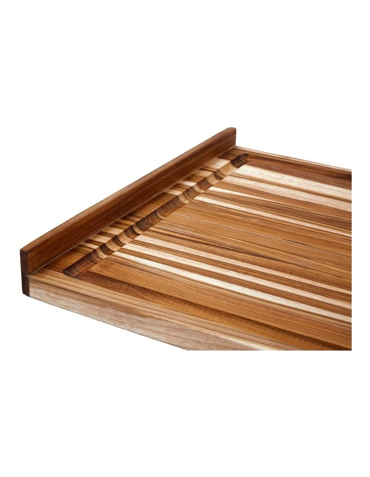 Double-Sided Countertop Cutting Board in Brown image 2
