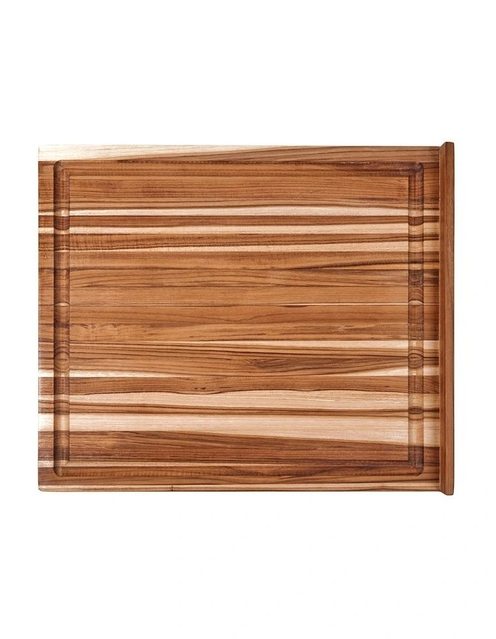 Double-Sided Countertop Cutting Board in Brown image 3