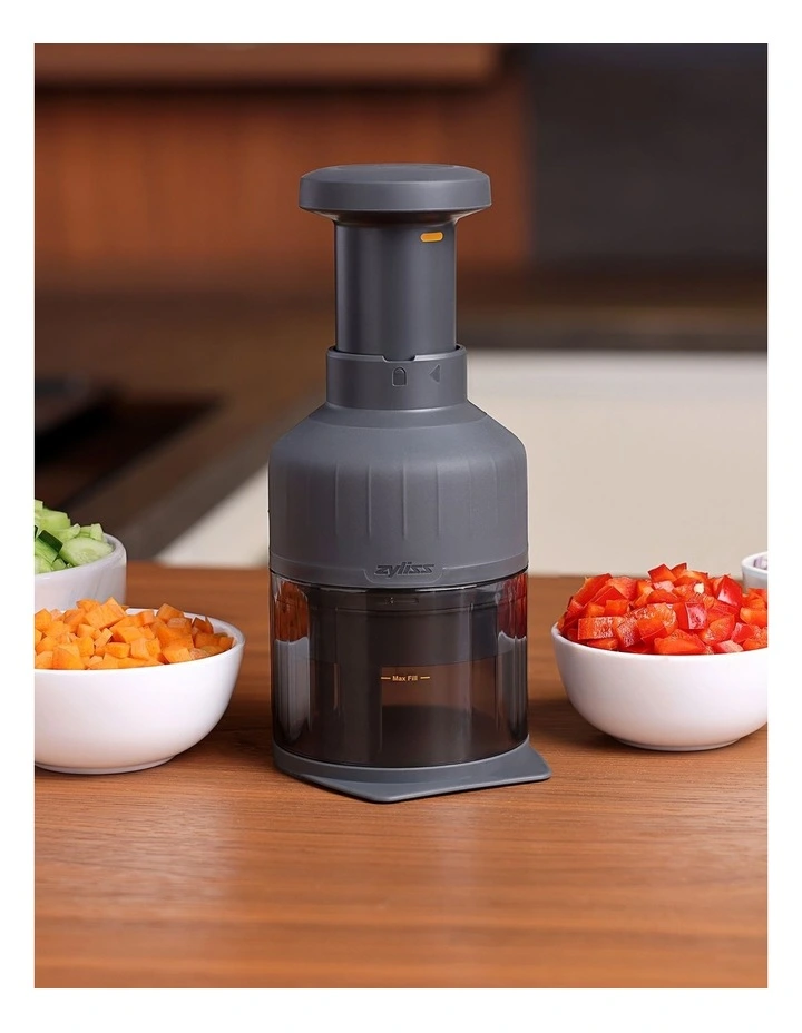 Zick Zick 3 Food Chopper in Grey image 3