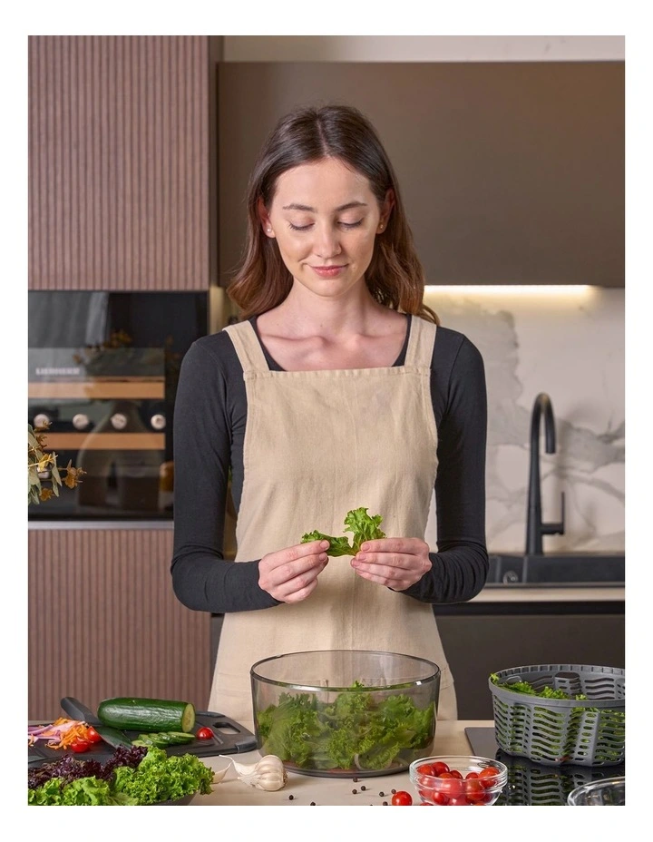 Swift Dry Salad Spinner Small in Grey image 3