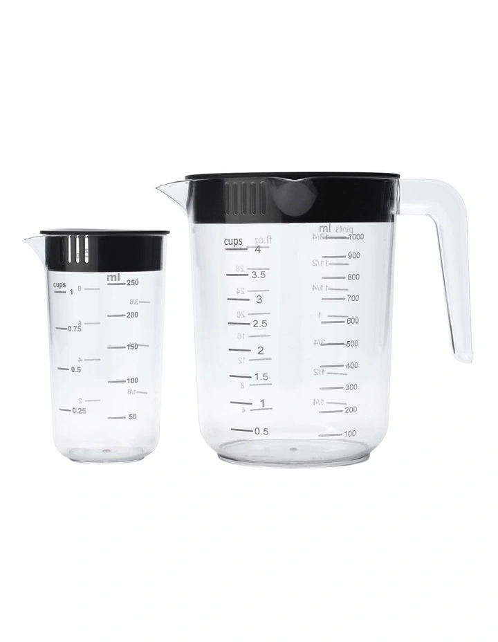 Measuring Jug Set of 2 - 1L 250ml image 1