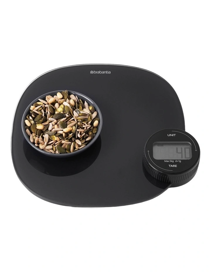 Kitchen Scales  Dark Grey image 3