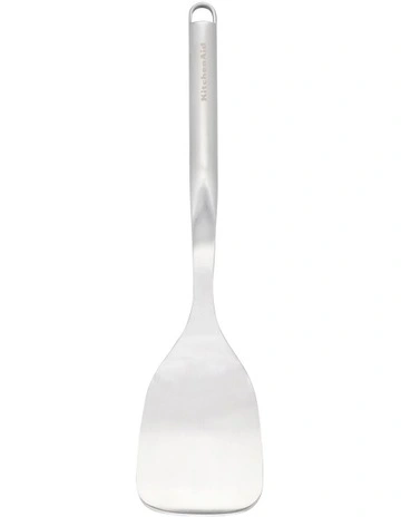 Stainless Steel Soild Turner in SIlver