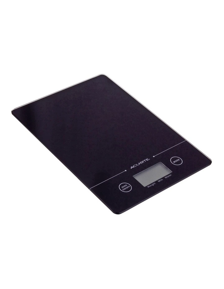 AcuRite Slimline Digital Scale 1g/5kg in Black | MYER