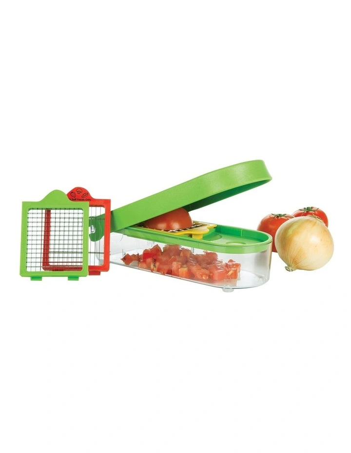 Dice and Slice Chopper in Green image 4
