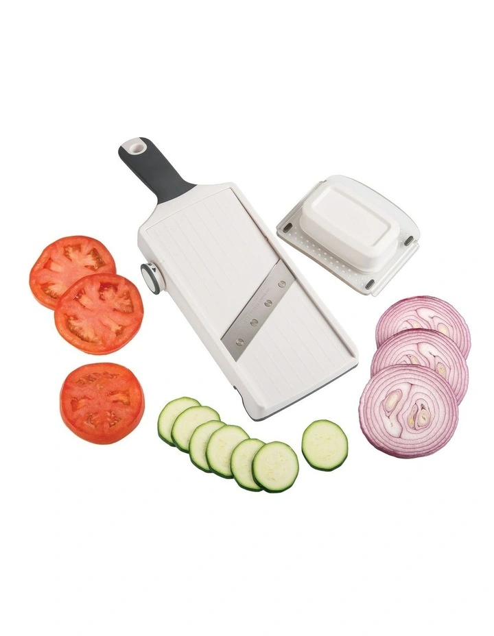 Hand Held Adjustable Slicer in White image 2