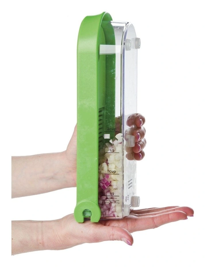 Onion Chopper in Green image 3