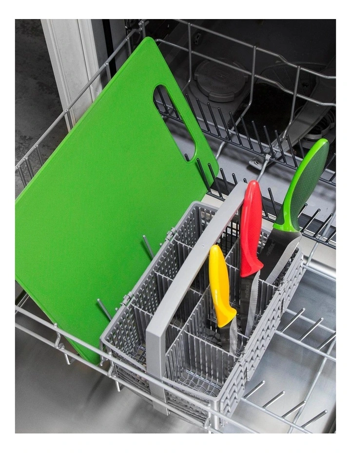 Chopping Board & 3 Piece Knife Set Green image 5
