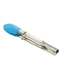 Grabbers Silicone Mini Tongs 18cm in Sky