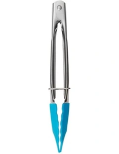Grabbers Silicone Mini Tongs 18cm in Sky