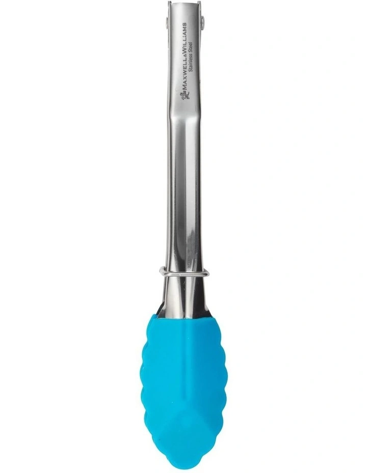 Grabbers Silicone Mini Tongs 18cm in Sky image 4