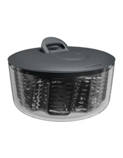 Easy Spin Salad Spinner Large in Grey