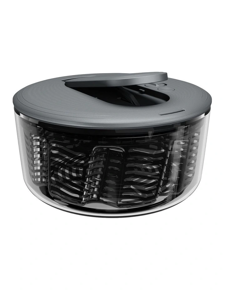 Swift Dry Large Salad Spinner in Grey image 1