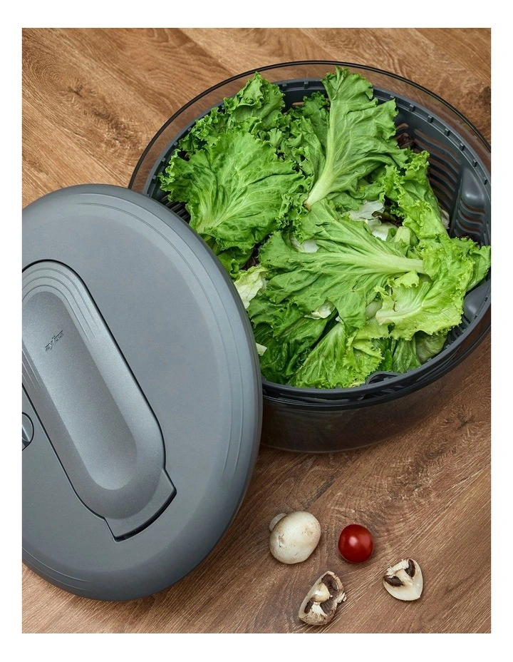 Swift Dry Large Salad Spinner in Grey image 7