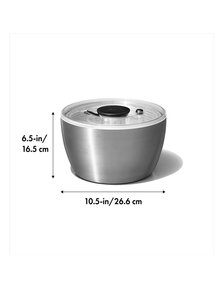Good Grips Steel Salad Spinner image 7