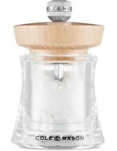 Cole & Mason Holborn Natural Beech Salt Mill 95mm