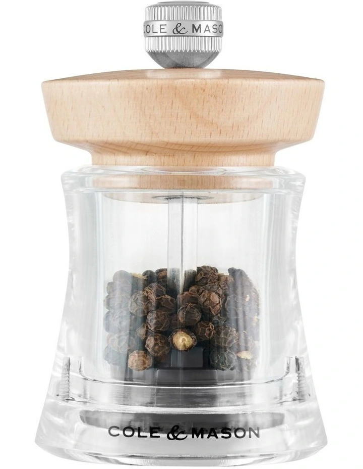 Cole & Mason Holborn Beech Pepper Mill 95mm image 1