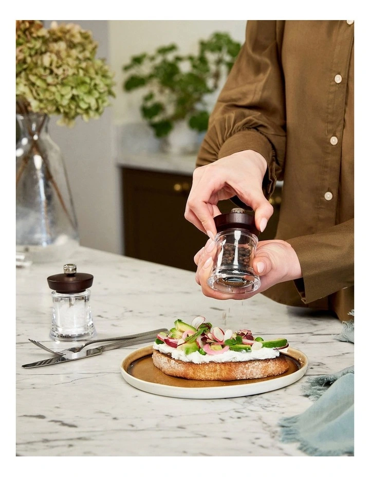 Cole & Mason Holborn Dark Wood Salt Mill 95mm image 6