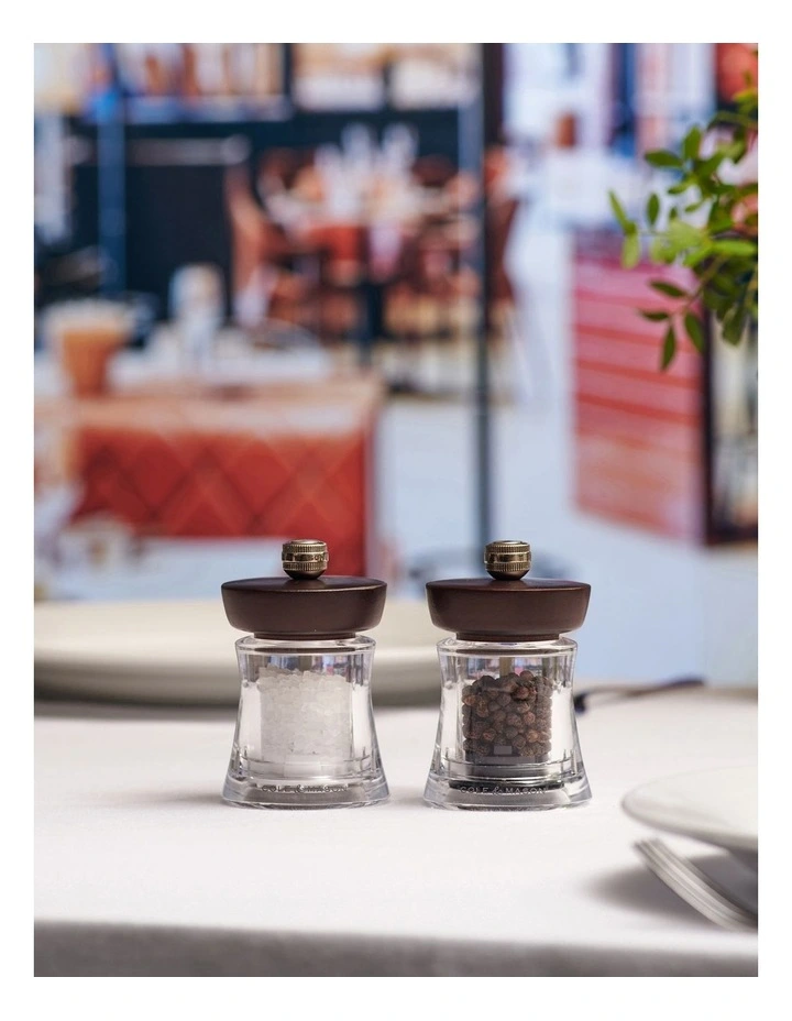 Cole & Mason Holborn Dark Wood Pepper Mill 95mm image 4