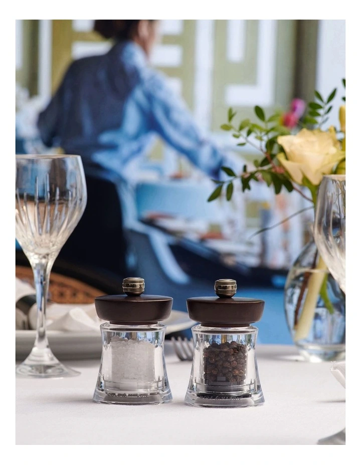 Cole & Mason Holborn Dark Wood Pepper Mill 95mm image 6