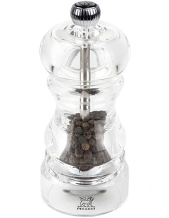 Acrylic Pepper Mill 12cm in Clear