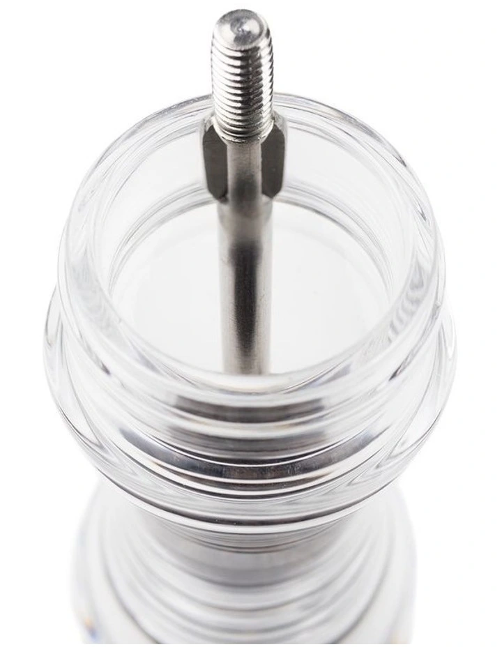 Acrylic Pepper Mill 12cm in Clear image 4