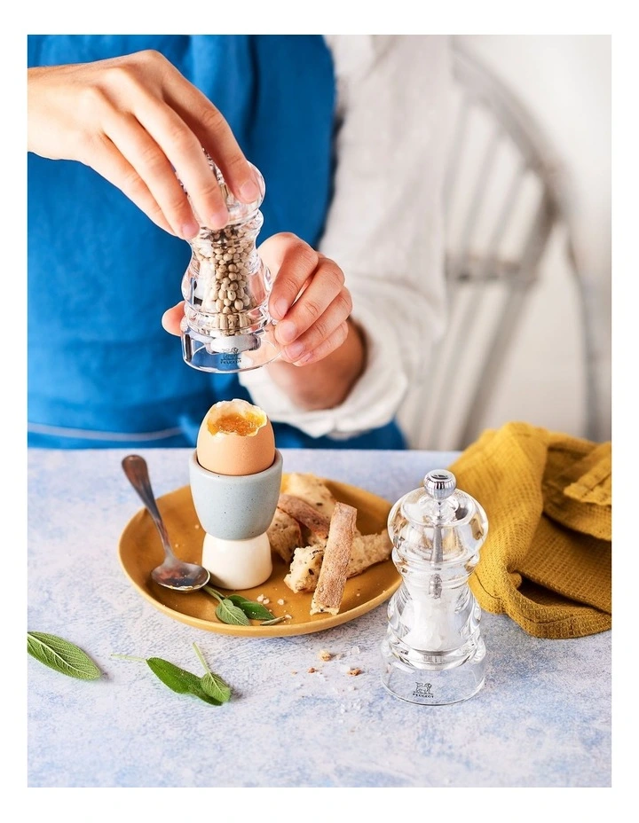 Acrylic Pepper Mill 12cm in Clear image 5