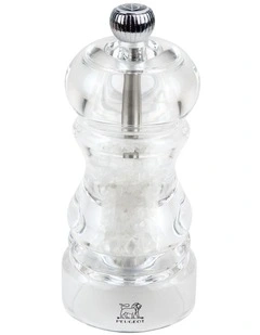 Acrylic Salt Mill 12cm in Clear
