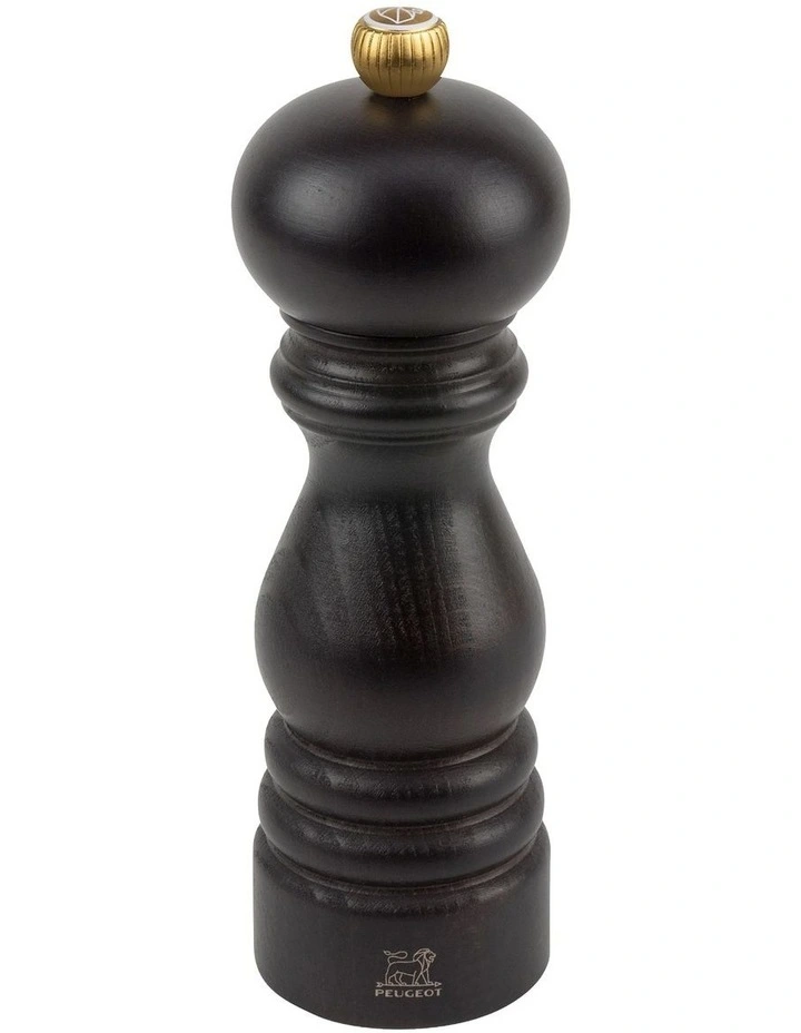 Salt Mill 18cm in Chocolate Beechwood image 1