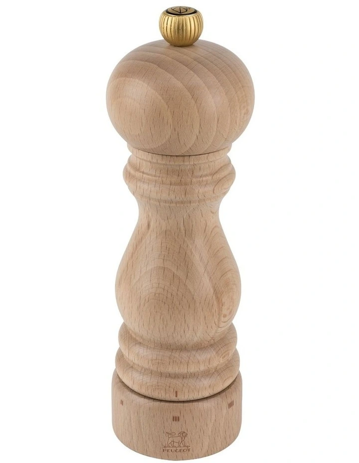 U Select Pepper Mill 18cm in Natural Beechwood image 1