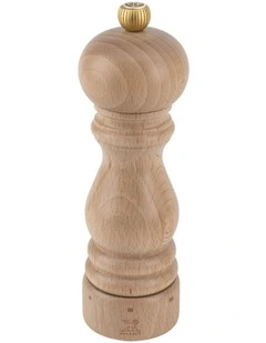 U Select Zirlion Salt Mill 18cm in Natural Beechwood