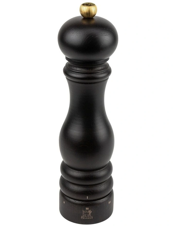 Pepper Mill 22cm in Chocolate Beechwood image 1