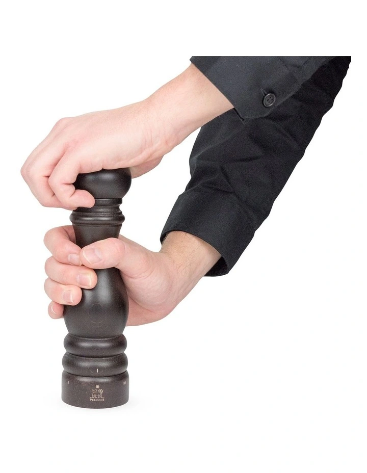 Pepper Mill 22cm in Chocolate Beechwood image 2
