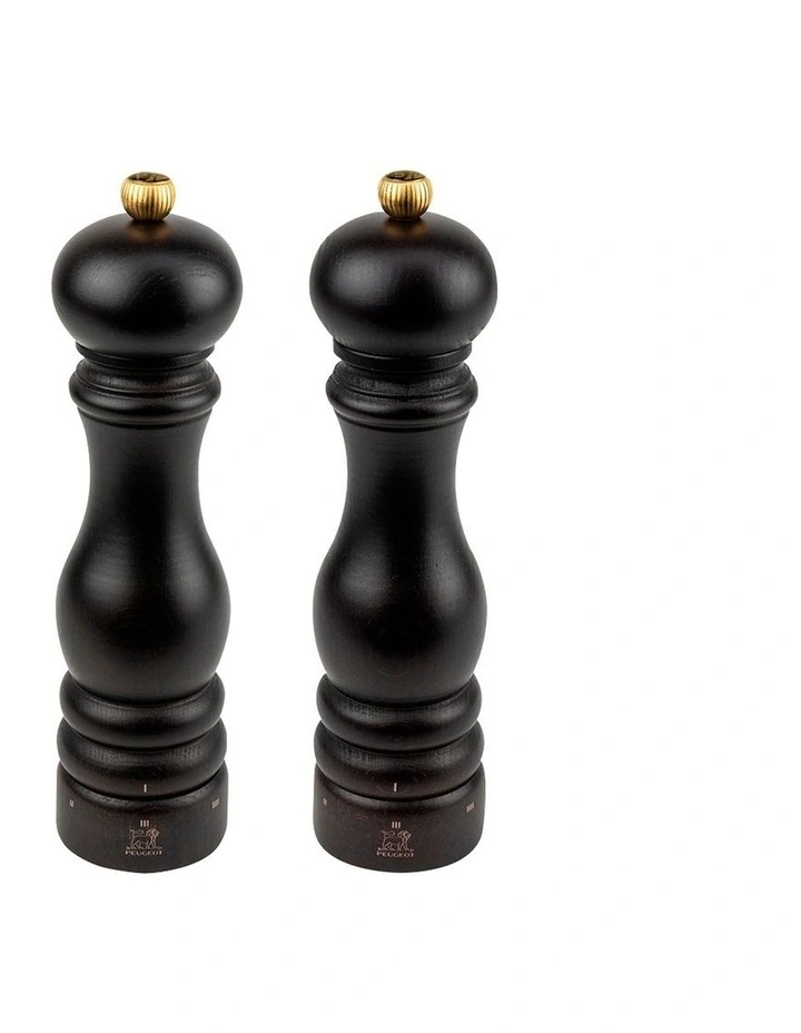 U Select Duo Pepper & Salt Mill Chocolate Beechwood 22cm image 1