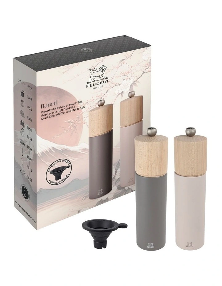 Mix And Match Duo Pepper Salt Mills 21cm in Multi image 1