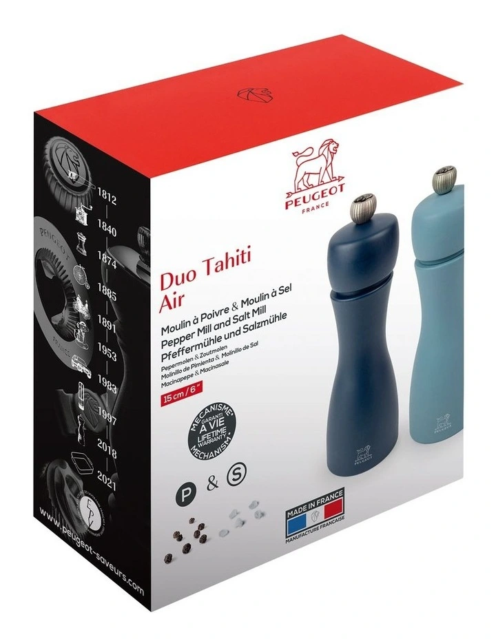Salt And Pepper Mills Duo 15cm in Multi image 2