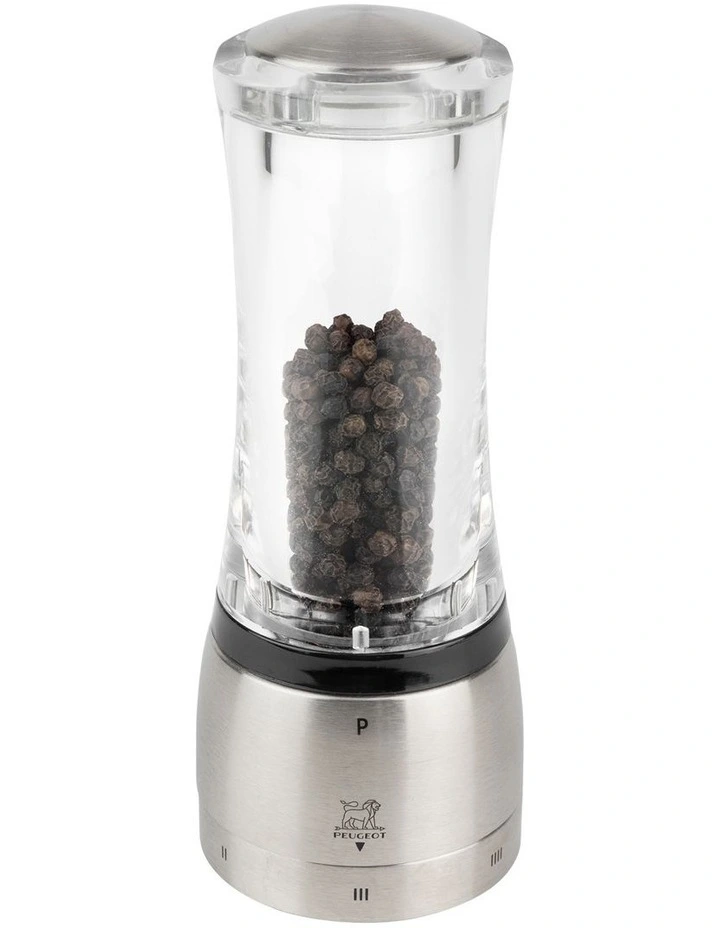 Pepper Mill  16cm in Silver image 1