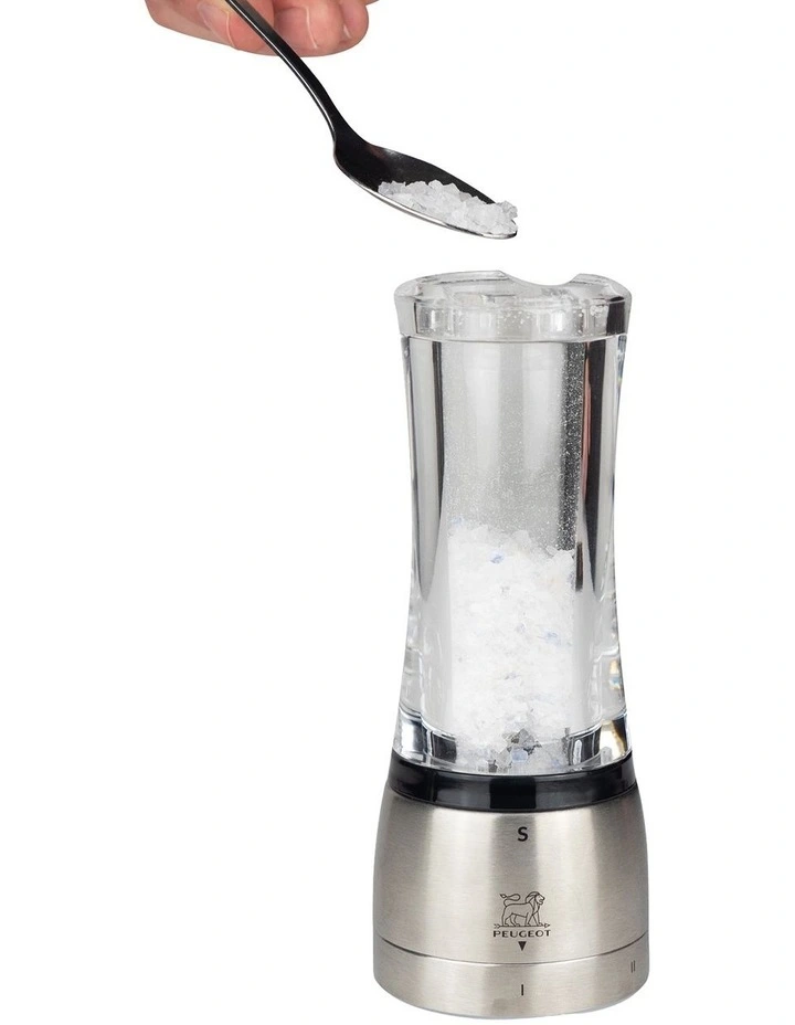 u'Select Salt Mill 16cm in Silver image 3