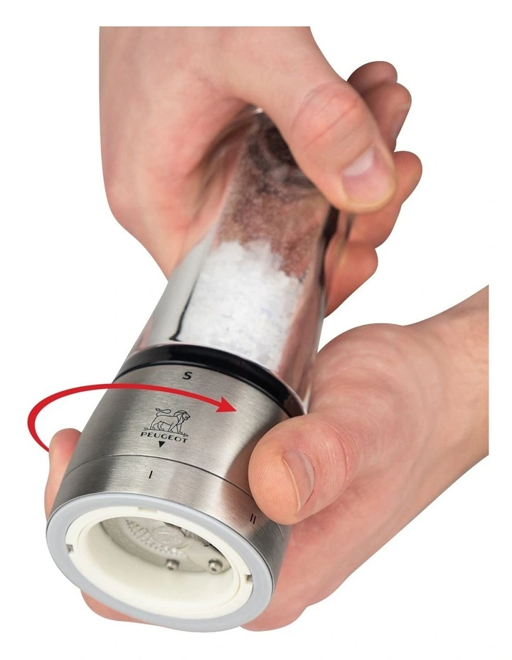 u'Select Salt Mill 16cm in Silver image 4