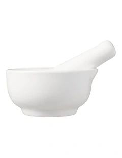 Basics Mortar & Pestle 7cm Gift Boxed in White