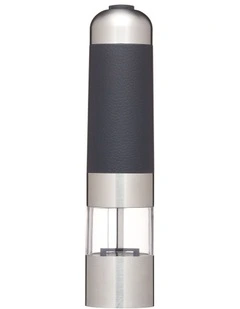 Hudson Electric Salt and Pepper Mill 22cm in Silver
