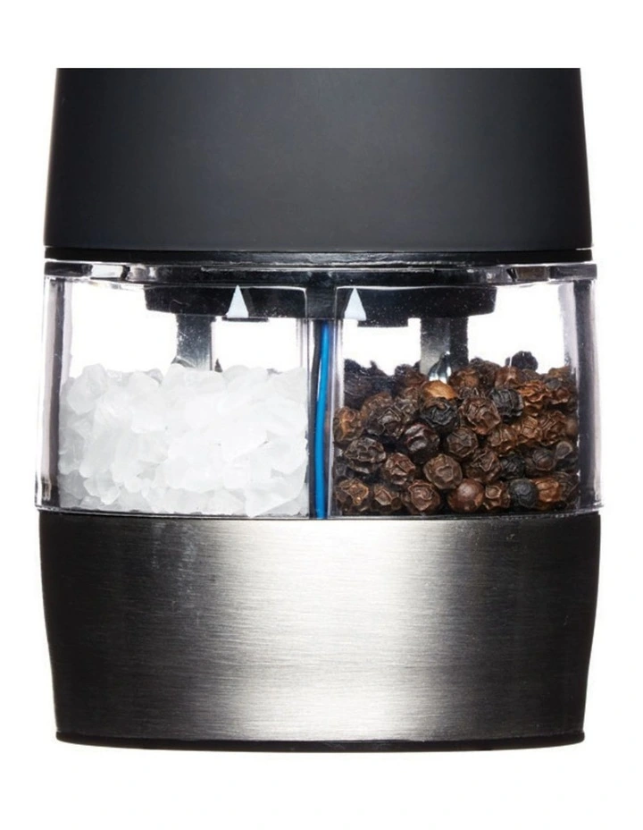 Hudson Electric Salt and Pepper Mill Set 17cm in Black image 6